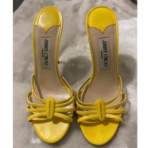 SOLD - Jimmy Choo Yellow Heels